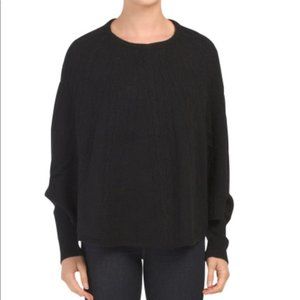 NWT Rachel Roy Poncho Sleeve Merino Wool Sweater!